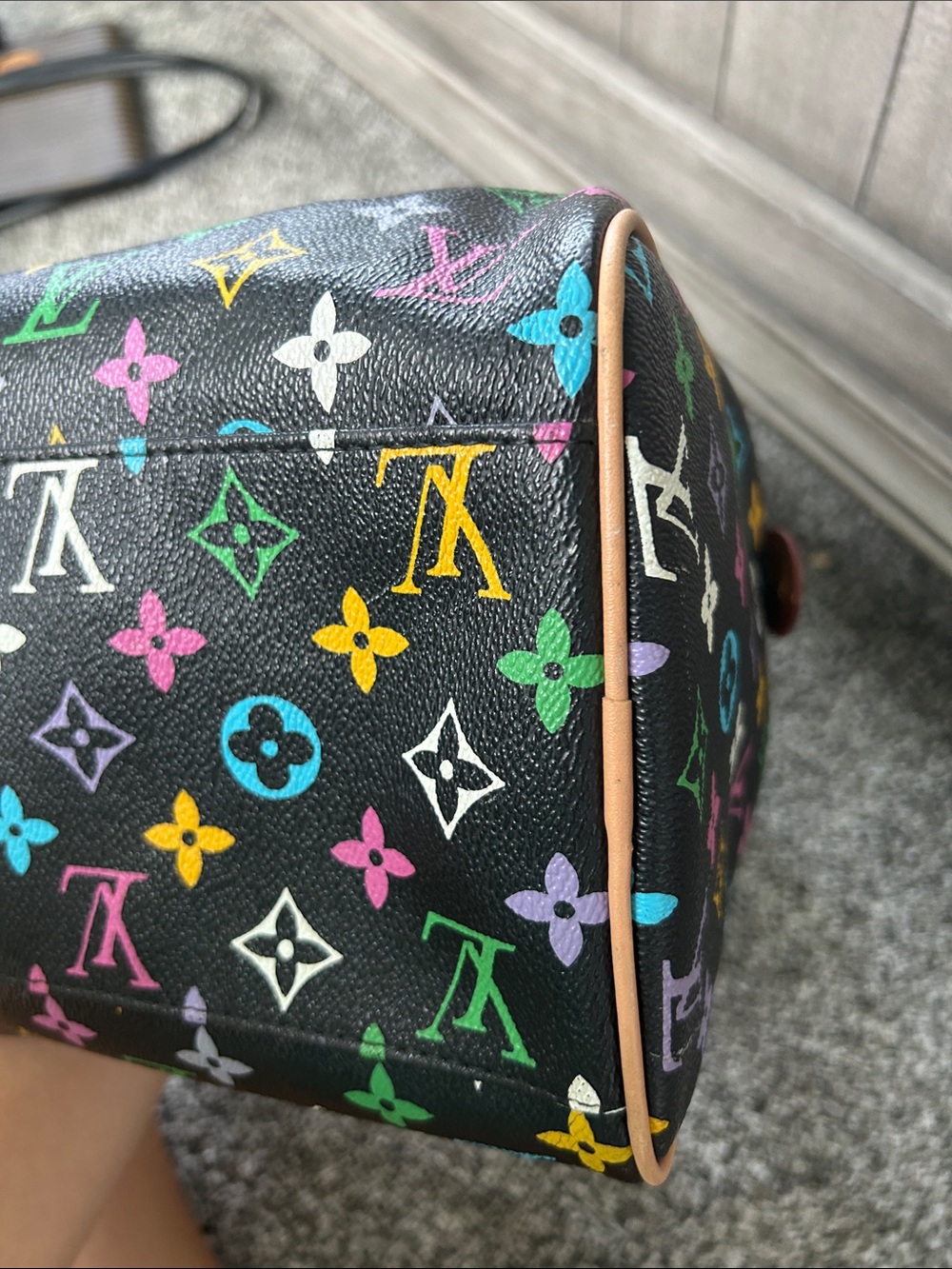 Multicolor Black Handbag - Picture 16 of 16